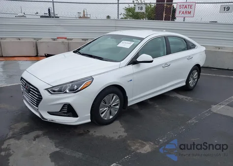 2019 Hyundai Sonata Hybrid Se из США, поврежденный, VIN KMHE24L30KA090451